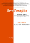 Rore Sanctifica - Notitiae