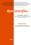 Rore Sanctifica - Notitiae