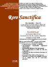 Rore Sanctifica - Notitiae